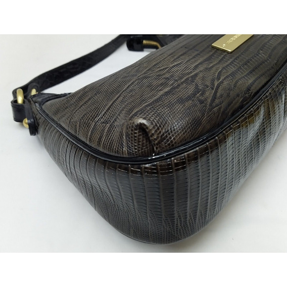 Brahmin Bekka Brown Leather Zipper Closure Hobo Shoulder Bag - Picture 9 of 16